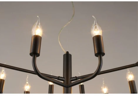 Подвесная люстра Aployt Evlalia APL.338.13.12 (220V, на тросе, свеча)