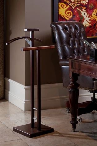 Вешалка костюмная ГАЛАНТ 340 металлик/ темно-коричневый от фабрики Mebelik