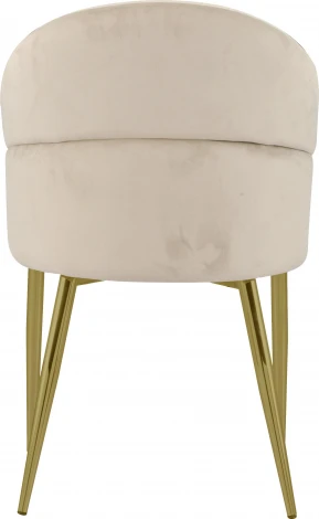 Стул обеденный Берклей D-1202D, бежевый/золото IST-CASA