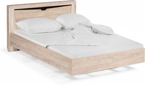 Кровать Woodville Магантия 160х200 с ПМ парящая дуб баррик арт.564779