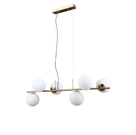 Подвесной светильник Omnilux Avetrana OML-66623-06 (220V, на тросе, шарики)