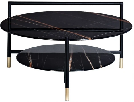 Журнальный стол Garda Decor 30B-872 BL (Черный/Черный)