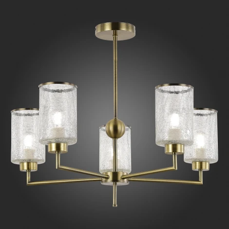 Потолочная люстра на штанге Vestre SLE1046-302-05 Evoluce