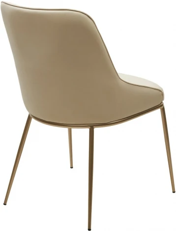 Стул ABRIOLA Milk Ti-02, PU / шампань, ®DISAUR