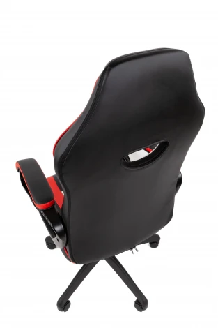Кресло Chairman game 16 Россия экокожа черный/красный/белый 7213482
