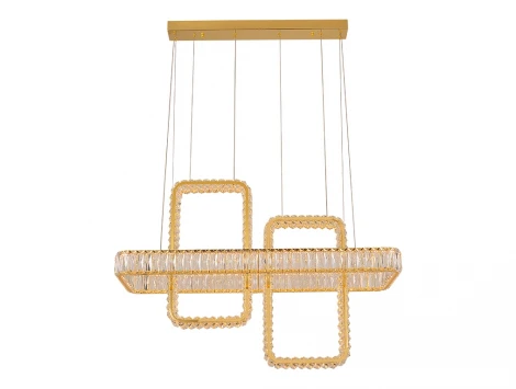 Подвесной светильник светодиодный Newport 8230 8232+2N/S gold (на тросе)