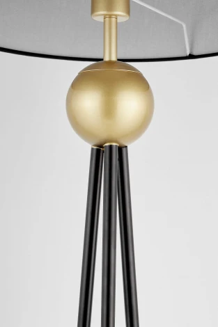 Торшер Lumina Deco Belforte LDF 5527 GD+BK