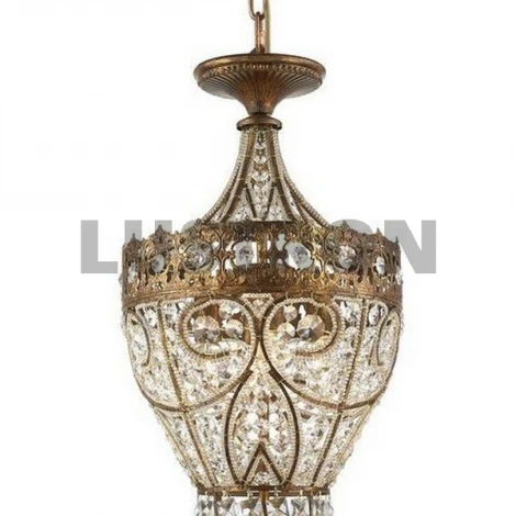 Хрустальная подвесная люстра Carla WE333.04.503