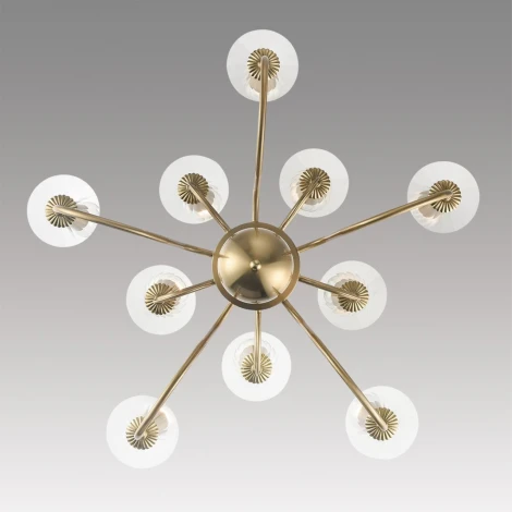 Подвесная люстра Lumion Incanto 8033/10 медь, металл/стекло Е14 10*40W 220V