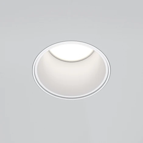 Встраиваемый светильник под гипсокартон Reif GU10 1x50Вт Maytoni Technical DL048-01W (220V, круглые)