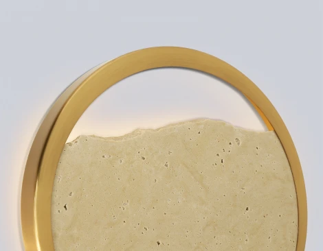 Настенный светодиодный светильник из травертина Ambrella Ceramo Modern LH53606