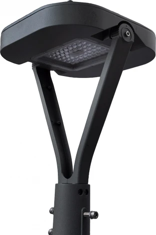 Уличный консольный светильник светодиодный Feron SP7030 48756 50W 6000lm 5000K, черный (220V, IP65)