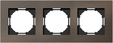 Рамка 3-я, Natural бронзовый алюминий Donel A07 DEN213BRA