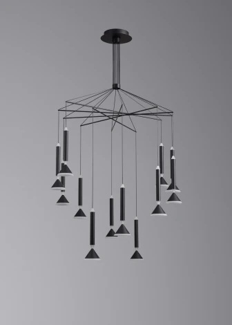 Подвесная люстра Alfa Light F3024-45 (LED, 220V, на проводе)