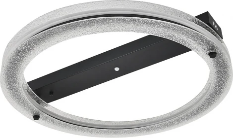 Потолочный светодиодный светильник круглый Escada Ambience 10303/1LED 95W Black (регулировка яркости, 220V, пульт управления, круглые)