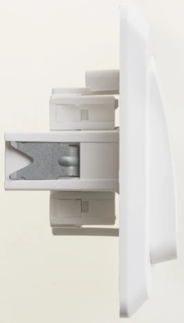 Выключатель встраиваемый одноклавишный (белый) Systeme Electric Этюд BC10-001B