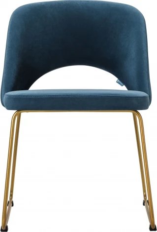 Стул Lars Diag blue/Линк золото R-Home арт.410120154h_Diag blue