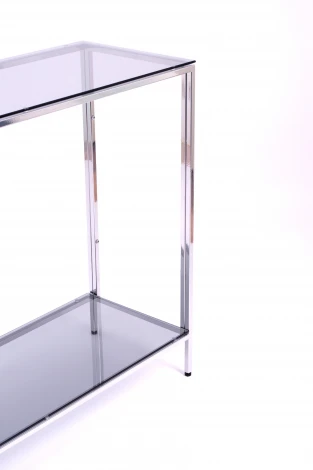 Консольный стол AllConsoles 1081-CS grey серебряный