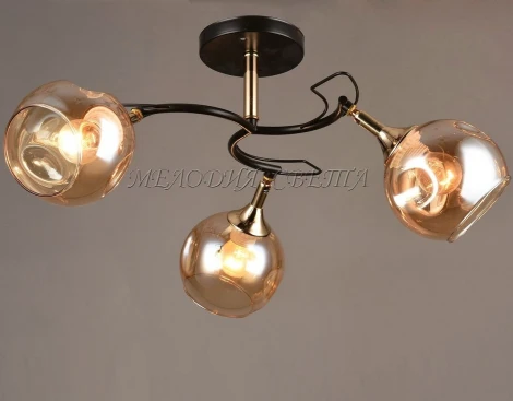 Потолочная люстра на штанге Мелодия Света SS1N 000024866