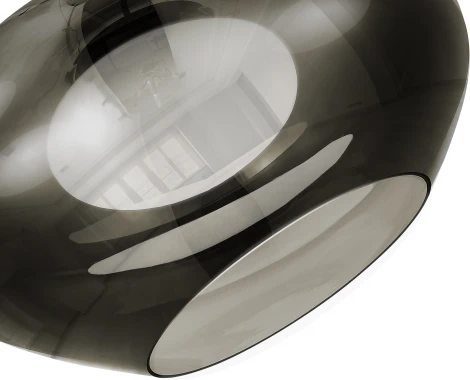 Подвесной светильник ST Luce Foray SL6019.313.01 Латунь/Дымчатый, Белый LED 1*20W