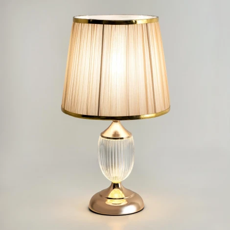 Интерьерная настольная лампа с регулировкой цветовой температуры и RGB LED4U L6171 GD