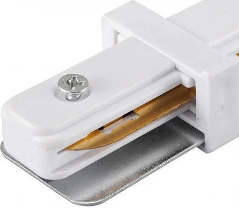 Коннектор прямой однофазный Lucia Tucci Concone LTP-CN001I-W