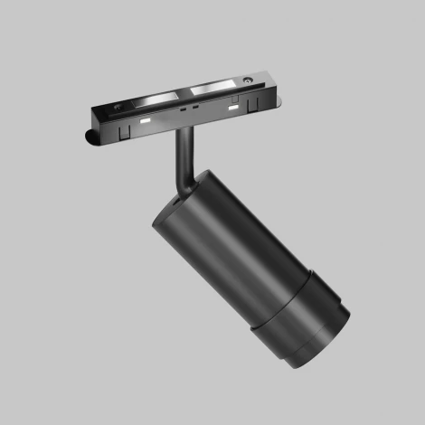 Трековый светильник магнитный 48V Maytoni Focus Zoom TR211-1-12W3K-Z-B (LED, круглые)