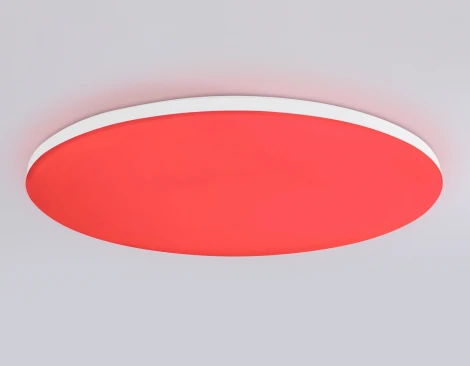 Потолочный светильник RGB круглый светодиодный с пультом и управлением смартфоном Ambrella ORBITAL FZ2003 (220V, умный дом - Алиса, Tuya Smart, Алекса, Smart Home, круглые, IP54)