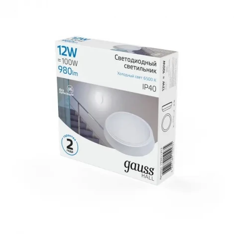 Настенно-потолочный светильник Gauss HALL 193411312