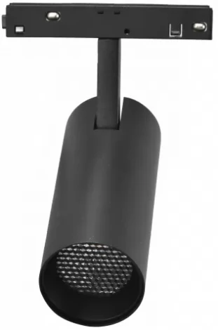 Трековый магнитный светильник 48V iLedex Vision48/22 4822-006-D55-18W-38DG-4000K-BK (круглые)