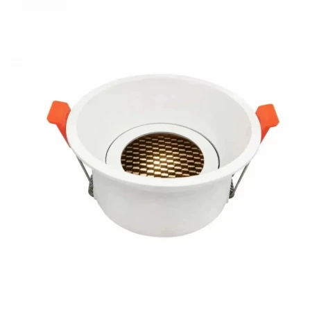 Встраиваемый поворотный светильник GU10 50W белый Imex IL.0029.0003-WH-1
