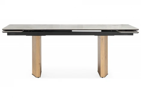 Кухонный стол Woodville Монерон 200x100 brecha crema elegance / дуб монтана