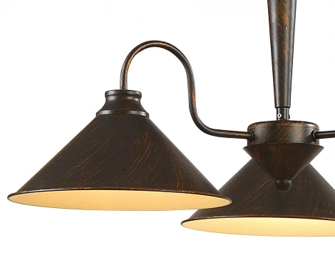 Подвесная люстра Arte Lamp Bevel A9330LM-3BR (220V, на цепи)