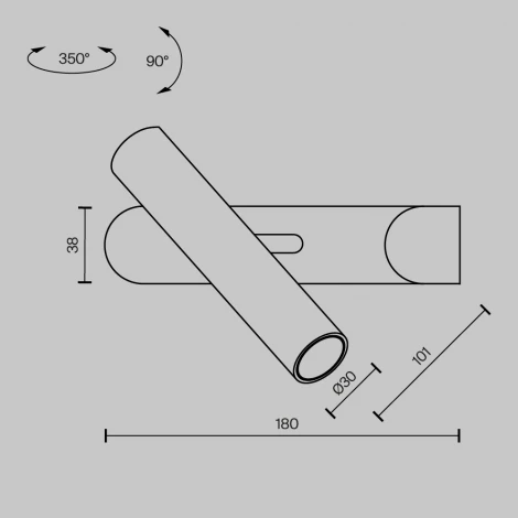 Спот LED Maytoni Paradox MOD442WL-L8B3K1
