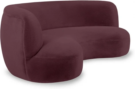 Диван Patti 2400 ОГОГО (арт.853237), (Мех/Сиреневый)