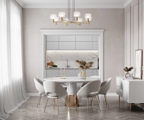 Подвесной светильник Maytoni Vision MOD411PL-08G (220V, на проводе)