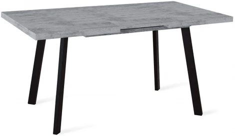 Стол HB140 Бетон (ЛДСП EGGER)/опоры черные Dikline 00-00056857