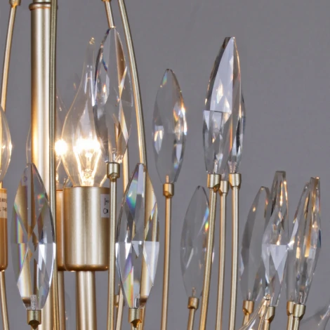 Подвесная люстра Reluce 02374-0.4-08 COPPER (220V, на цепи, свеча)