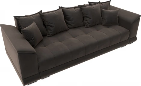 Диван прямой НордСтар НПБ Лига Диванов (Велюр) арт.129453