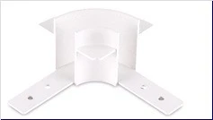 Круглый угол-соединитель для встраиваемого шинопровода Donolux Slim Line L round corner DLS InW (48V)