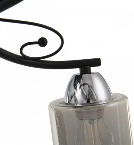 Потолочная люстра на штанге Arte Milano AMALFI 323219/5 CR+BK (220V)