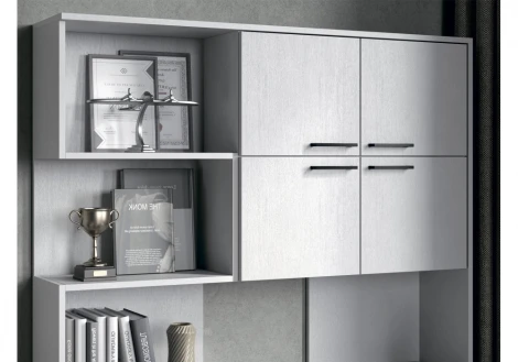 Компьютерный стол Эльброни правый белый 664906