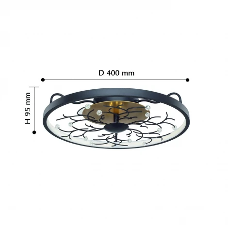 Потолочная люстра Favourite Waltz 2520-4C