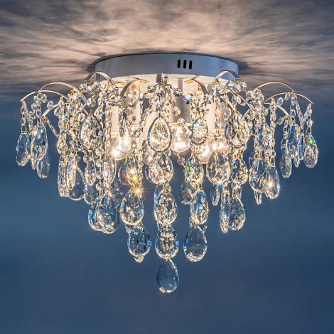 Люстра потолочная Selena 1126/6 E27*60W White/Gold