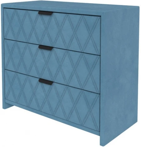 PROxSON Комод Side (Ткань: Велюр Monopoly Прованский синий (792)) 94x45