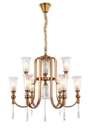 Подвесной светильник Lumina Deco Rionella LDP 8041-6+3 S.GD