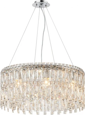 Подвесная люстра хрустальная Stilfort Splendy 2173/09/08P (220V, на тросе)