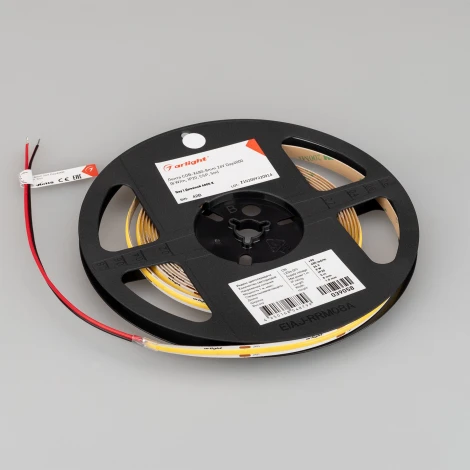 Светодиодная лента COB-X480-8mm 24V Day4000 (8 W/m, IP20, CSP, 5m) (Arlight) 039058