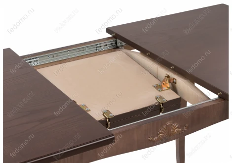 Деревянный стол Woodville Алейо орех 431974