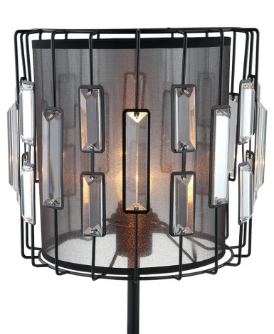 Интерьерная настольная лампа Lumien Hall Aglaia 0001/1TM-BK